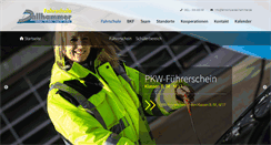 Desktop Screenshot of fahrschule-dallhammer.de